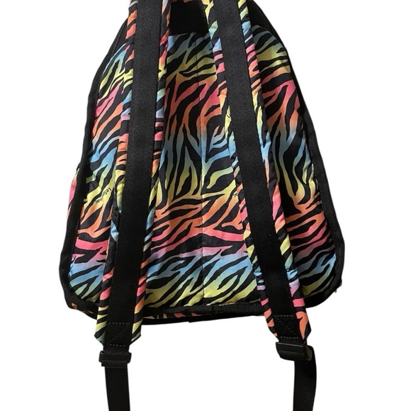 LeSportsac Vibrant Zebra Stripe Backpack NWOT